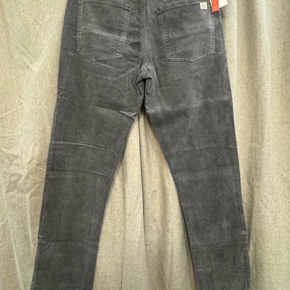 MARINE LAYER 5 Pocket Courduroy Pant-Slim straight Mid Grey #3